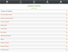 Tablet Screenshot of jewelryfactory.com